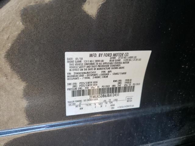 Photo 13 VIN: 2FMGK5D86JBA13451 - FORD FLEX 