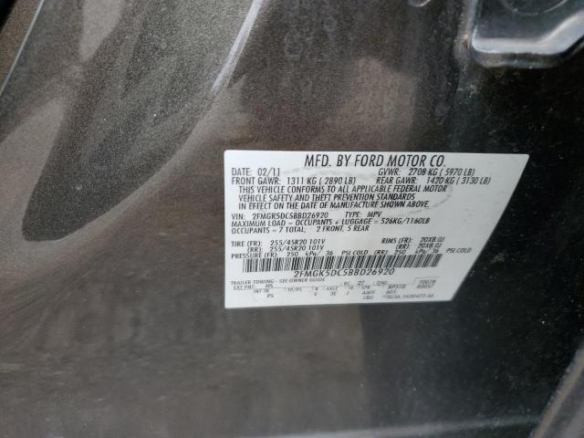 Photo 12 VIN: 2FMGK5DC5BBD26920 - FORD FLEX LIMIT 