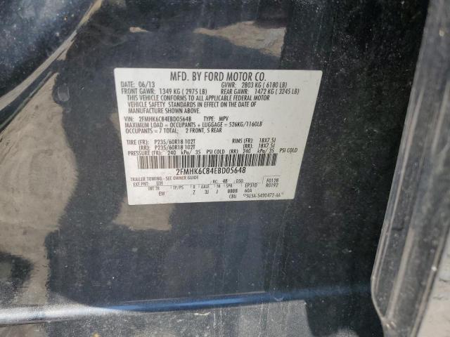 Photo 12 VIN: 2FMHK6C84EBD05648 - FORD FLEX 