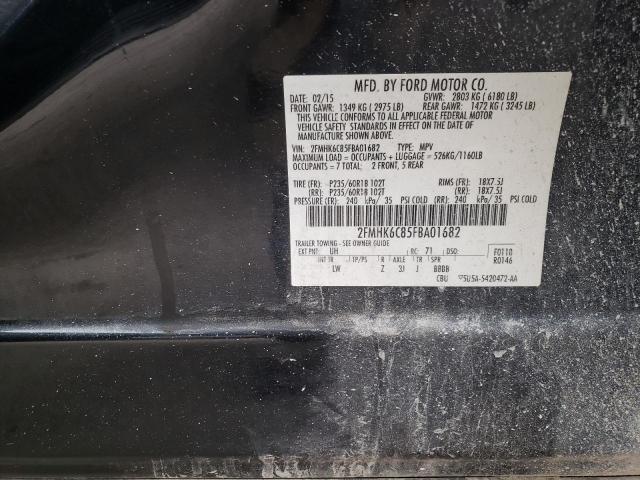 Photo 12 VIN: 2FMHK6C85FBA01682 - FORD FLEX 