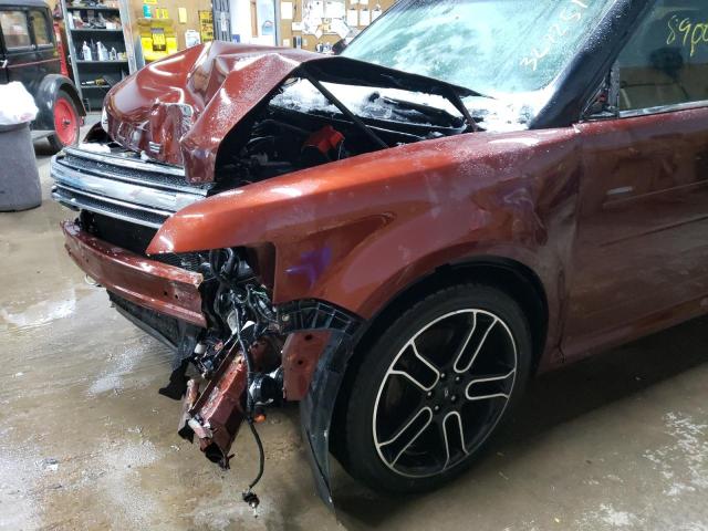 Photo 8 VIN: 2FMHK6C88FBA17777 - FORD FLEX SEL 