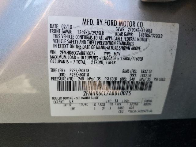 Photo 12 VIN: 2FMHK6CC7ABB10075 - FORD FLEX 