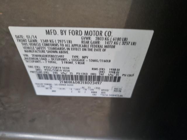 Photo 12 VIN: 2FMHK6D82EBD23497 - FORD FLEX LIMIT 