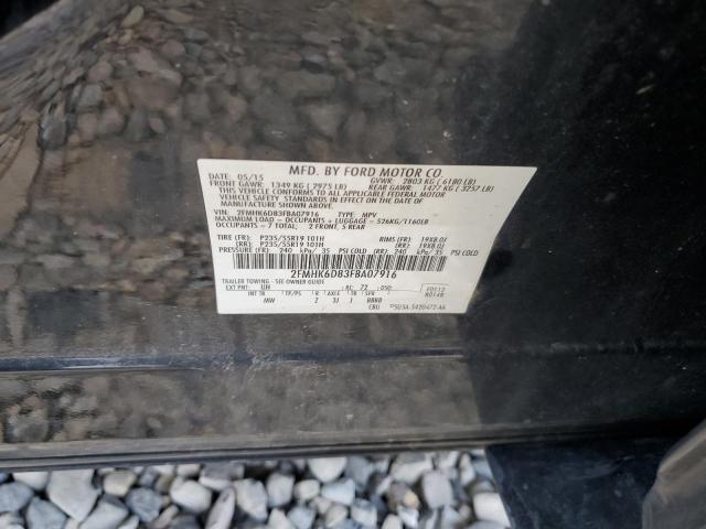 Photo 11 VIN: 2FMHK6D83FBA07916 - FORD FLEX 