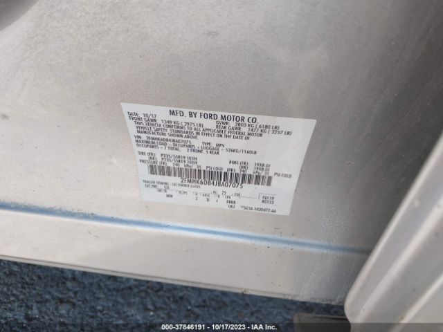 Photo 8 VIN: 2FMHK6D84JBA07075 - FORD FLEX 