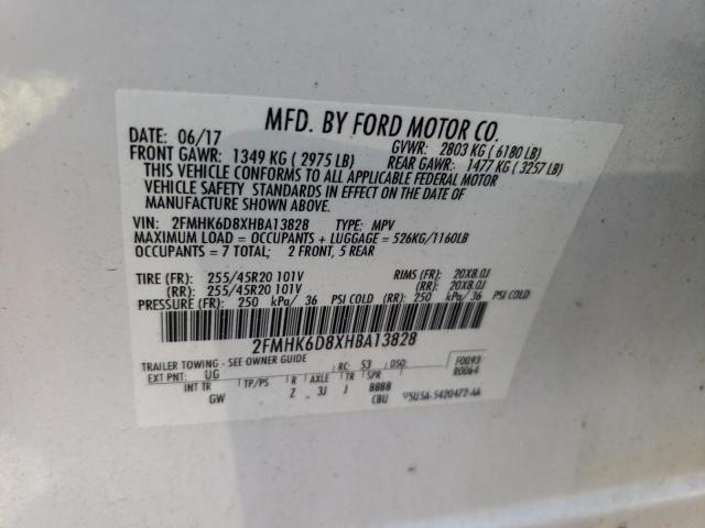 Photo 13 VIN: 2FMHK6D8XHBA13828 - FORD FLEX 