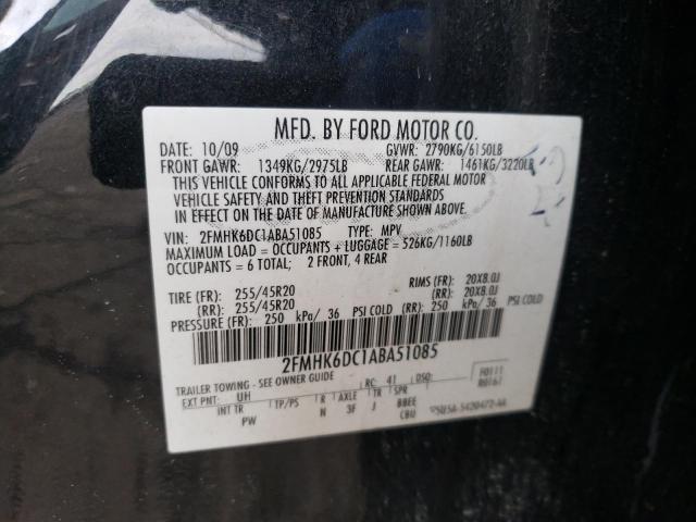 Photo 11 VIN: 2FMHK6DC1ABA51085 - FORD FLEX LIMIT 