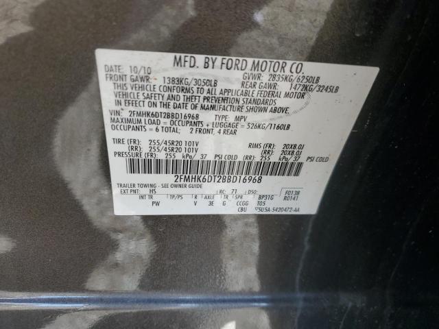 Photo 12 VIN: 2FMHK6DT2BBD16968 - FORD FLEX LIMIT 