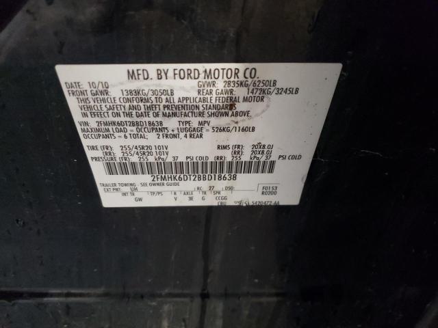 Photo 11 VIN: 2FMHK6DT2BBD18638 - FORD FLEX 