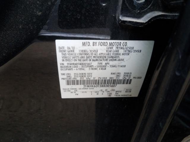 Photo 9 VIN: 2FMHK6DT3BBD05607 - FORD FLEX LIMIT 