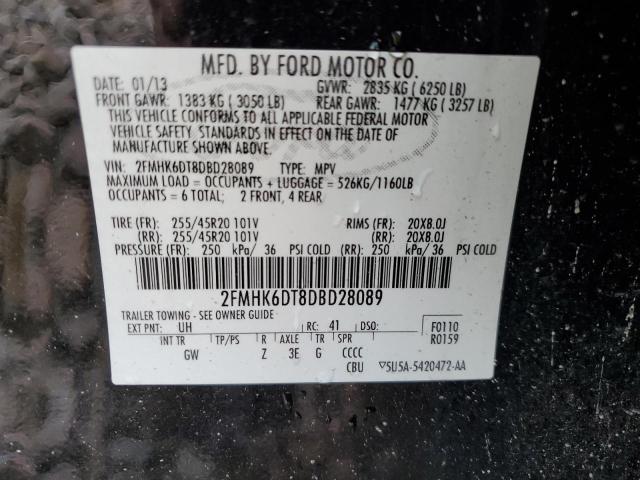 Photo 13 VIN: 2FMHK6DT8DBD28089 - FORD FLEX LIMIT 