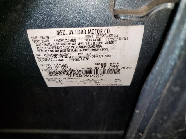 Photo 12 VIN: 2FMHK6DT9ABA00174 - FORD FLEX LIMIT 