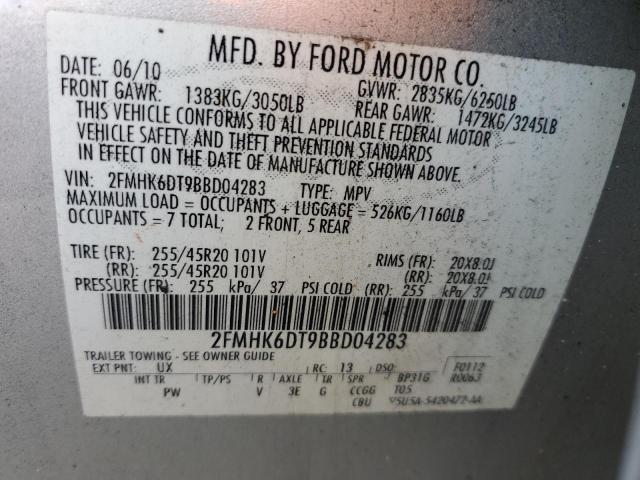 Photo 12 VIN: 2FMHK6DT9BBD04283 - FORD FLEX 