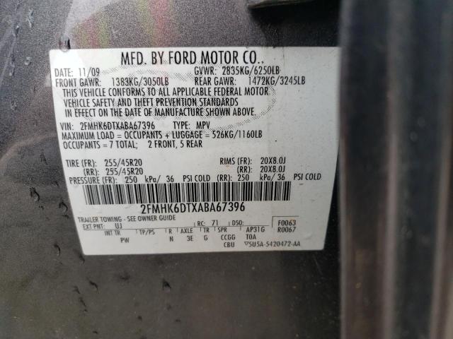 Photo 13 VIN: 2FMHK6DTXABA67396 - FORD FLEX LIMIT 