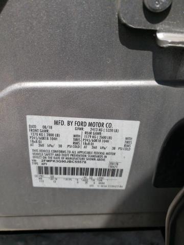 Photo 11 VIN: 2FMPK3G90JBC55578 - FORD EDGE SE 