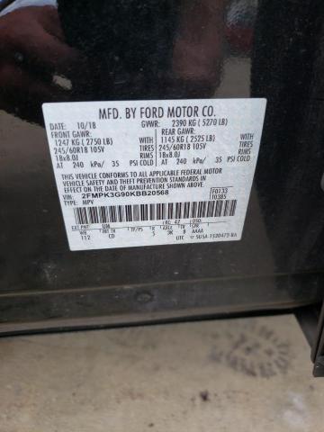 Photo 9 VIN: 2FMPK3G90KBB20568 - FORD EDGE SE 