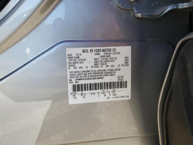 Photo 11 VIN: 2FMPK3G90LBA36445 - FORD EDGE 