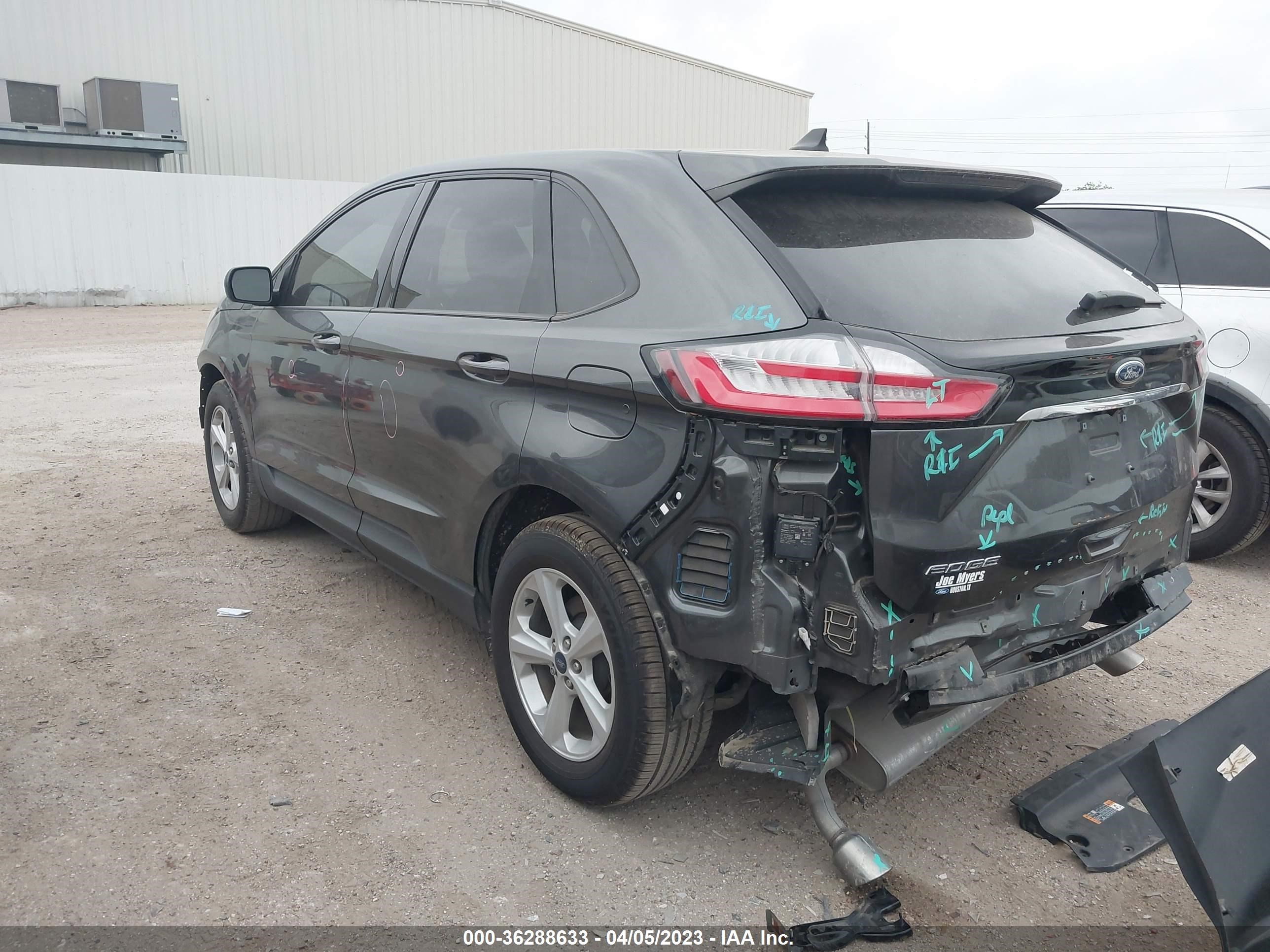 Photo 2 VIN: 2FMPK3G90LBB62322 - FORD EDGE 