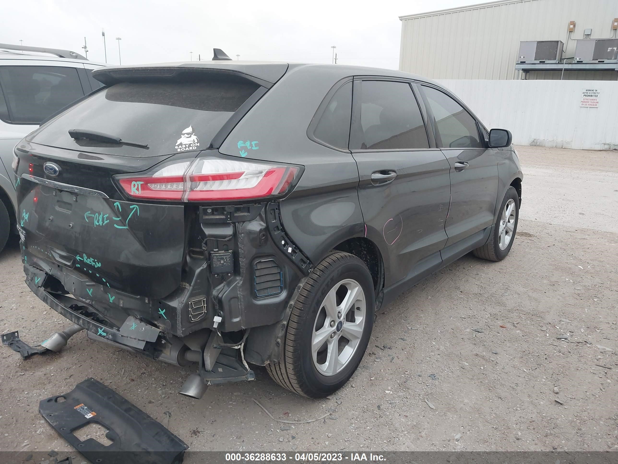 Photo 3 VIN: 2FMPK3G90LBB62322 - FORD EDGE 