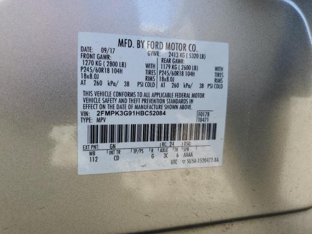 Photo 13 VIN: 2FMPK3G91HBC52084 - FORD EDGE SE 