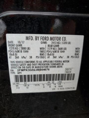 Photo 13 VIN: 2FMPK3G92JBB04676 - FORD EDGE 