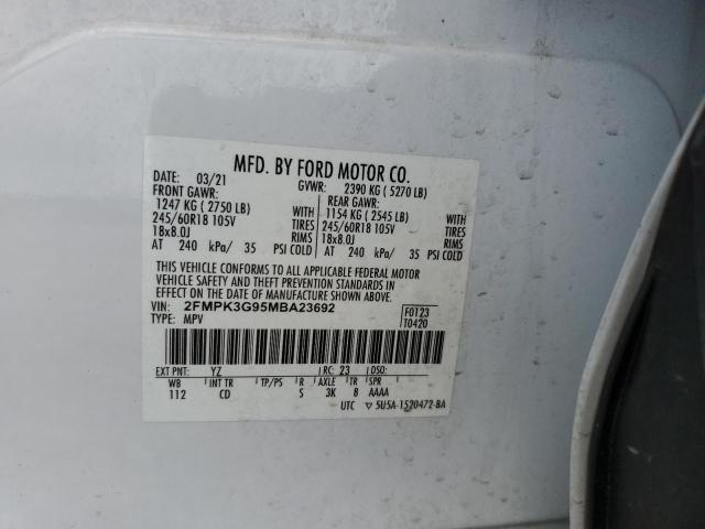 Photo 12 VIN: 2FMPK3G95MBA23692 - FORD EDGE 