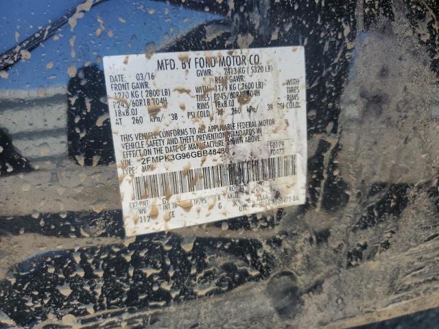 Photo 12 VIN: 2FMPK3G96GBB48480 - FORD EDGE SE 