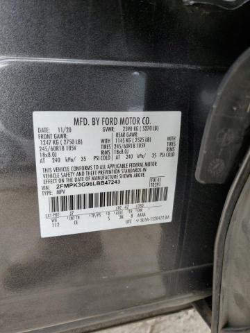 Photo 12 VIN: 2FMPK3G96LBB47243 - FORD EDGE SE 