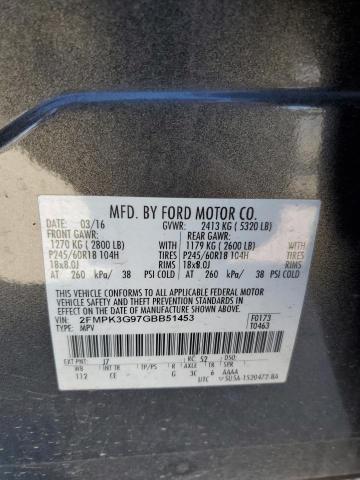 Photo 11 VIN: 2FMPK3G97GBB51453 - FORD EDGE 