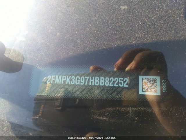 Photo 8 VIN: 2FMPK3G97HBB82252 - FORD EDGE 