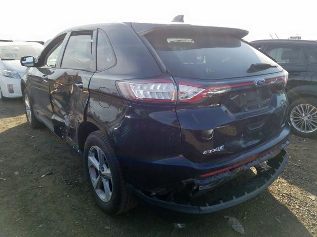 Photo 2 VIN: 2FMPK3G97HBC22622 - FORD EDGE SE 