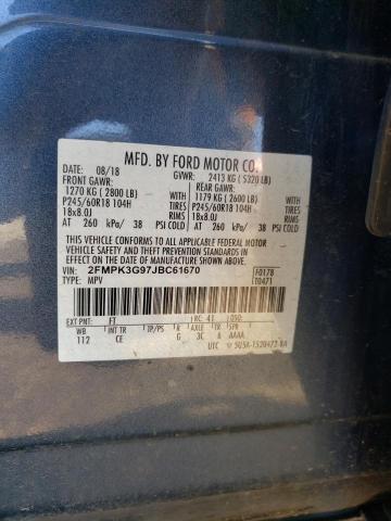 Photo 13 VIN: 2FMPK3G97JBC61670 - FORD EDGE 