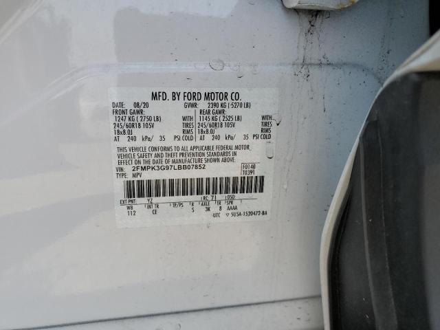 Photo 11 VIN: 2FMPK3G97LBB07852 - FORD EDGE SE 