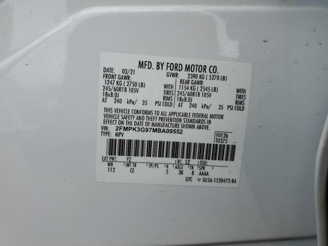 Photo 12 VIN: 2FMPK3G97MBA09552 - FORD EDGE SE 