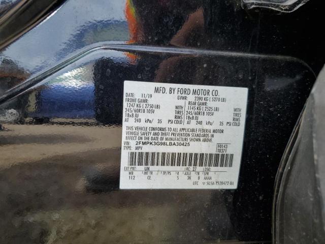 Photo 12 VIN: 2FMPK3G98LBA30425 - FORD EDGE SE 