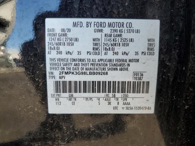 Photo 13 VIN: 2FMPK3G98LBB09268 - FORD EDGE 