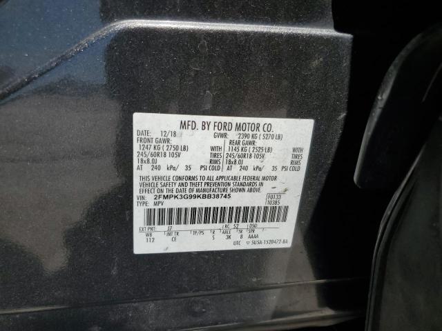 Photo 12 VIN: 2FMPK3G99KBB38745 - FORD EDGE 