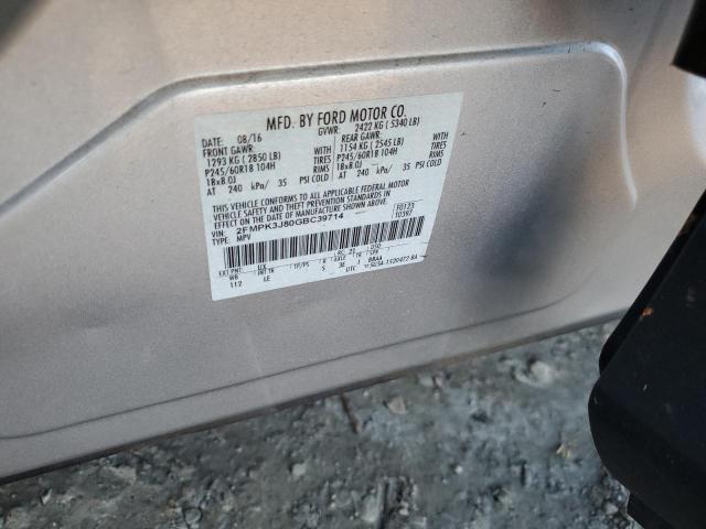 Photo 11 VIN: 2FMPK3J80GBC39714 - FORD EDGE 