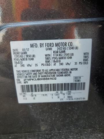 Photo 11 VIN: 2FMPK3J80HBB61632 - FORD EDGE 