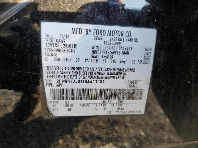 Photo 12 VIN: 2FMPK3J81HBB11421 - FORD EDGE 