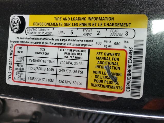 Photo 13 VIN: 2FMPK3J89HBC05563 - FORD EDGE 