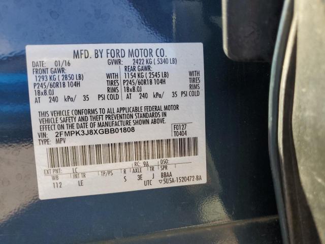 Photo 13 VIN: 2FMPK3J8XGBB01808 - FORD EDGE 