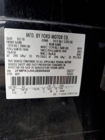 Photo 11 VIN: 2FMPK3J90JBB86660 - FORD EDGE 