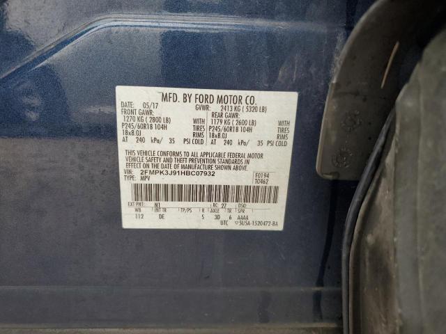 Photo 11 VIN: 2FMPK3J91HBC07932 - FORD EDGE 