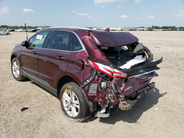 Photo 2 VIN: 2FMPK3J92LBA42658 - FORD EDGE SEL 