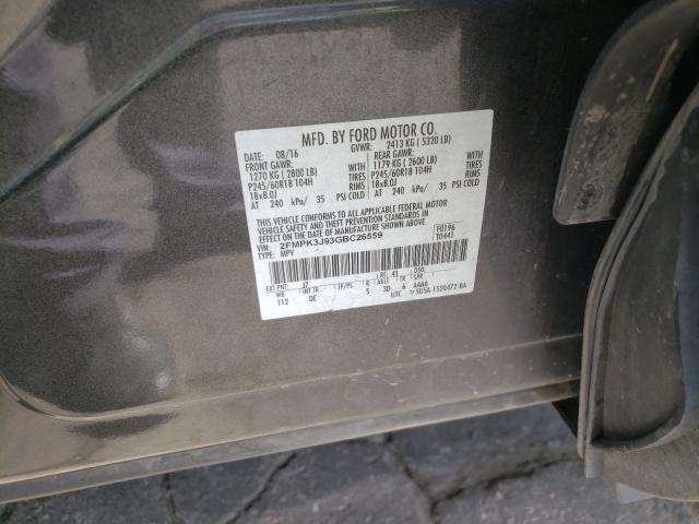 Photo 9 VIN: 2FMPK3J93GBC26559 - FORD EDGE SEL 