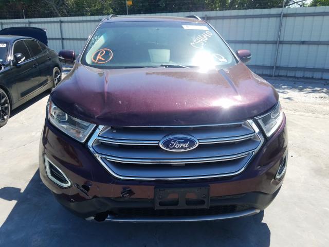 Photo 8 VIN: 2FMPK3J93HBC54640 - FORD EDGE SEL 