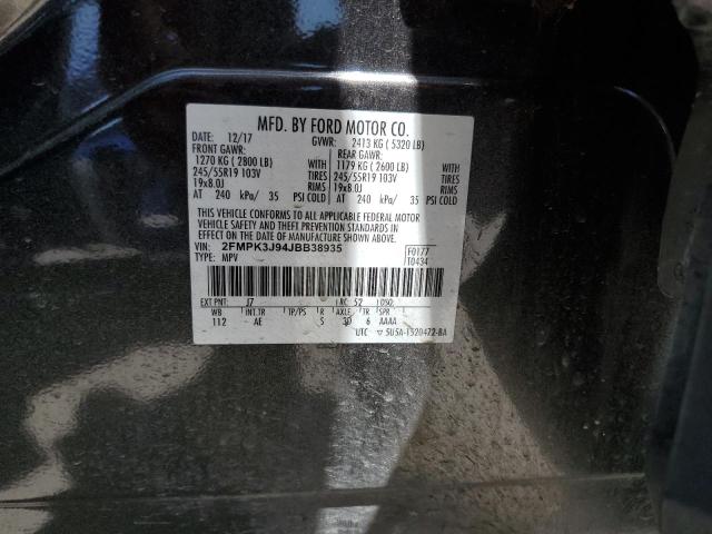 Photo 12 VIN: 2FMPK3J94JBB38935 - FORD EDGE 