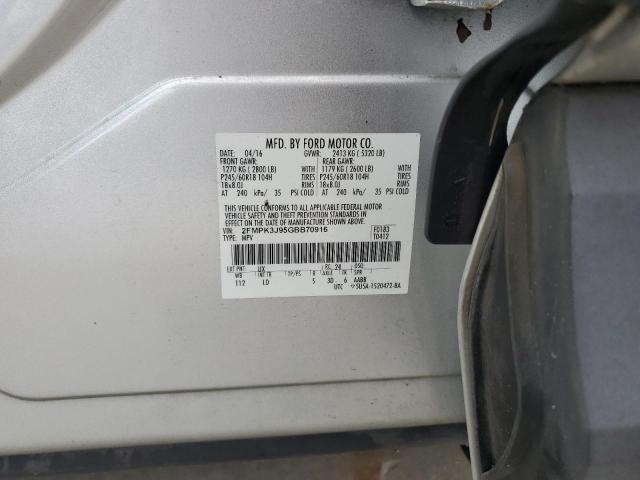 Photo 13 VIN: 2FMPK3J95GBB70916 - FORD EDGE SEL 