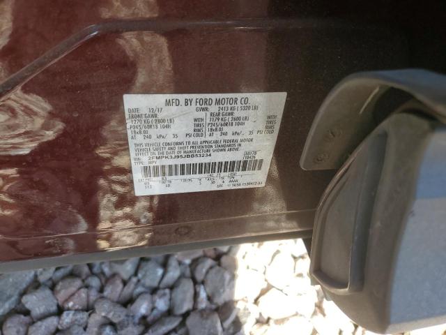 Photo 11 VIN: 2FMPK3J95JBB53234 - FORD EDGE 